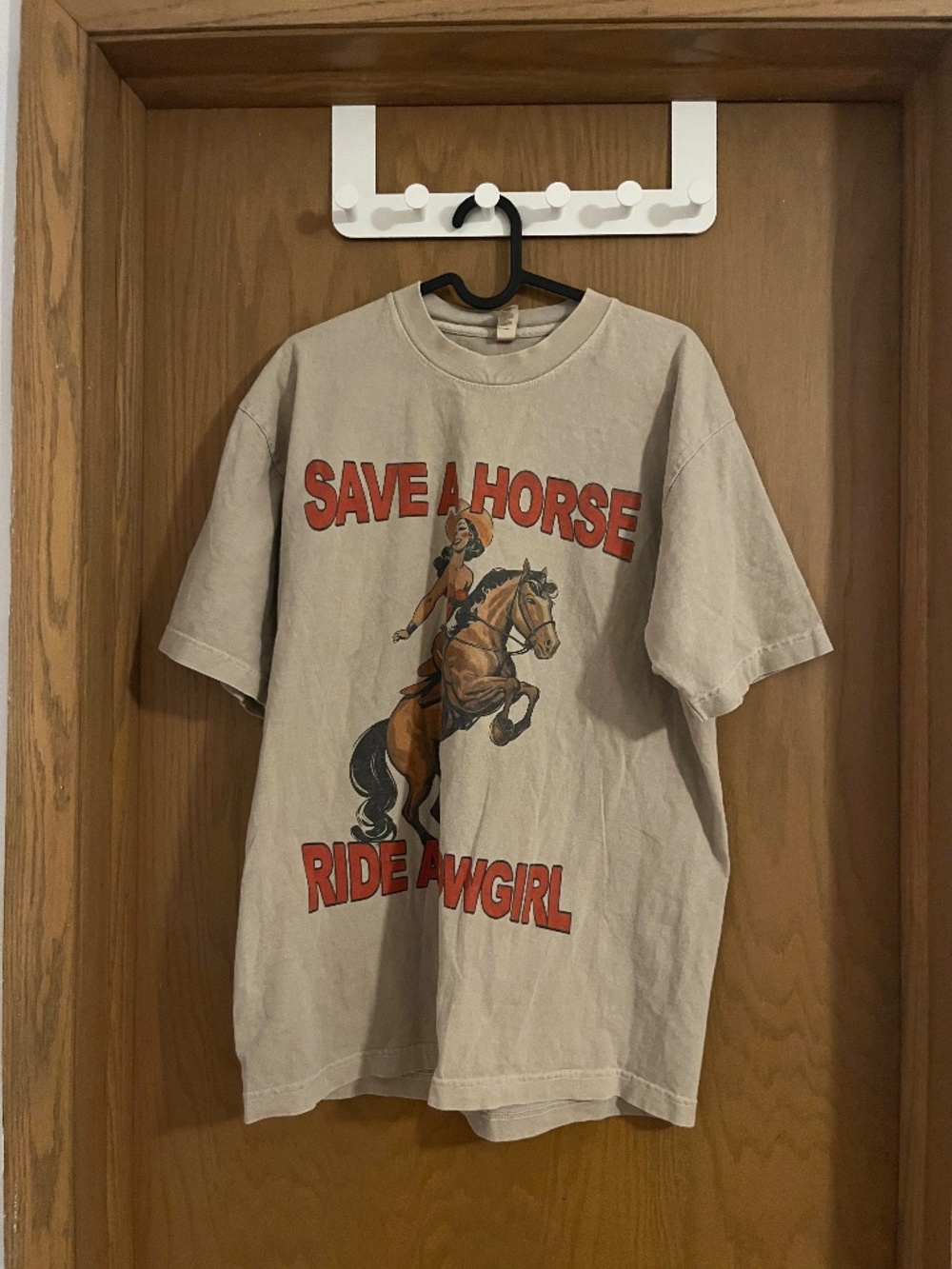 Zolita SAVE A HORSE RIDE A COWGIRL t-shirt